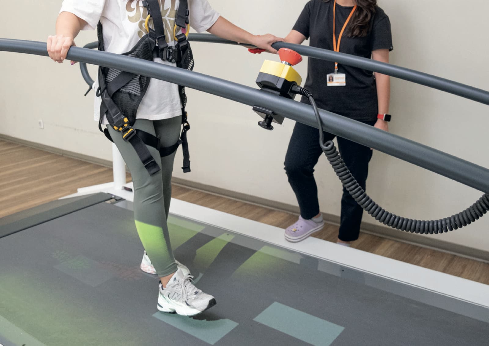 Gait training on the C-Mill sensor treadmill